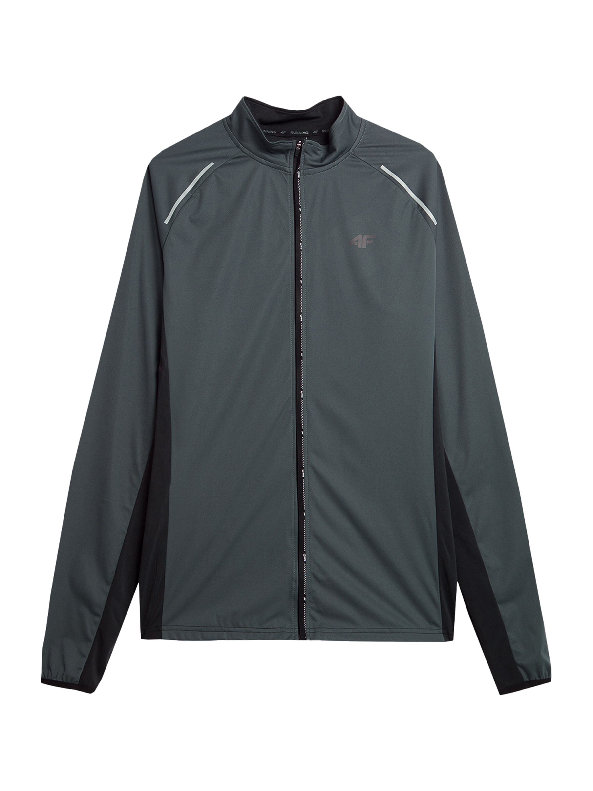 4F Спортивная кофта в Серый: спереди