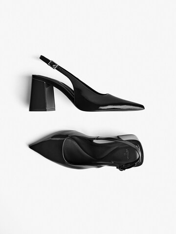 Bershka Slingback pumps i svart