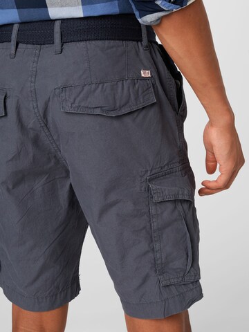 Petrol Industries Regular Cargo Pants in Grey