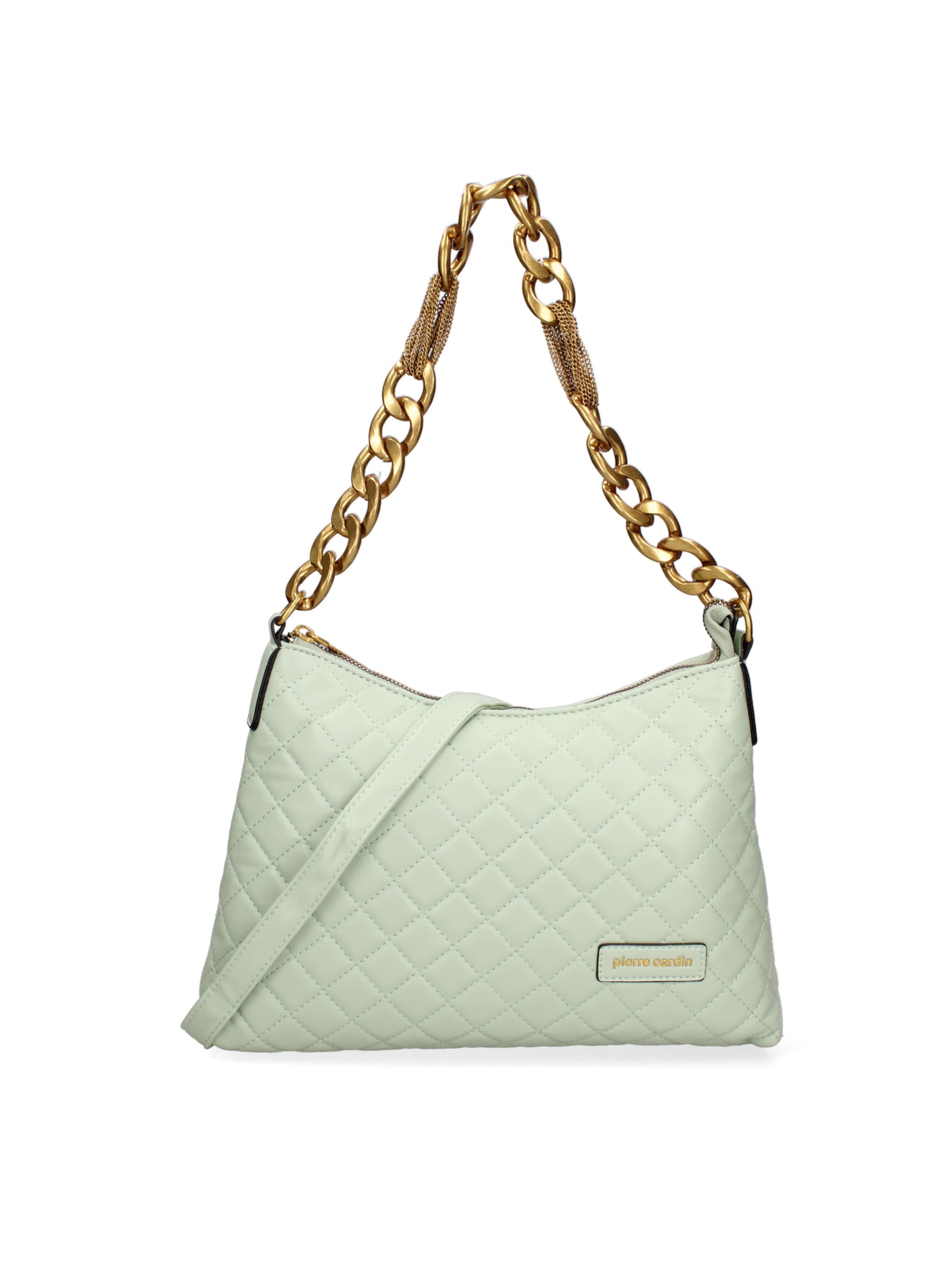 PIERRE CARDIN Schultertasche in Grün: Vorderseite