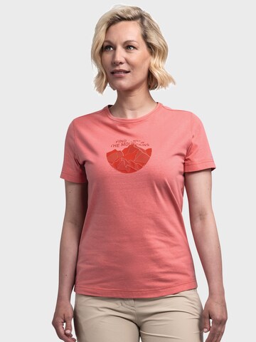 T-shirt fonctionnel 'Buchberg' Schöffel en rose : devant
