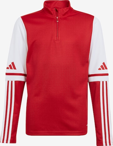 ADIDAS PERFORMANCE Sportovní mikina 'Squadra 25' – červená: přední strana