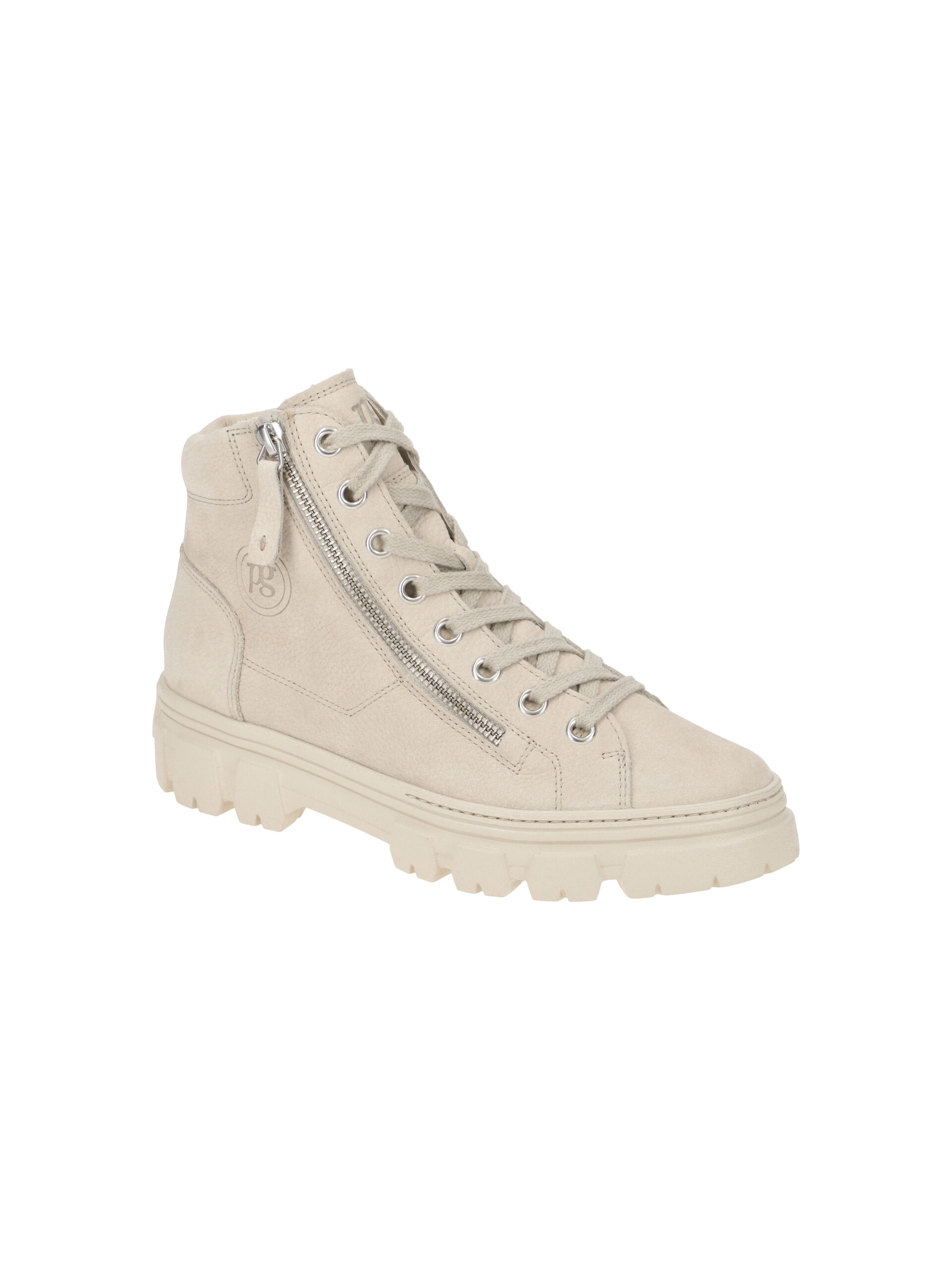 Paul Green Boots‌‌ in Beige: Vorderseite