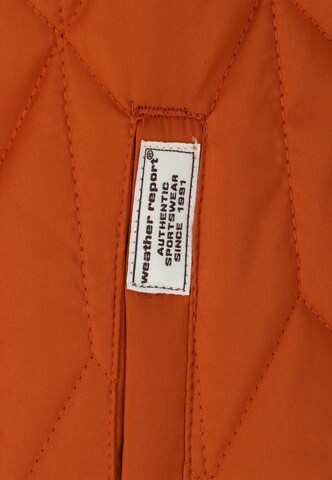 Weather Report Outdoor Coat 'Nokka' in Orange