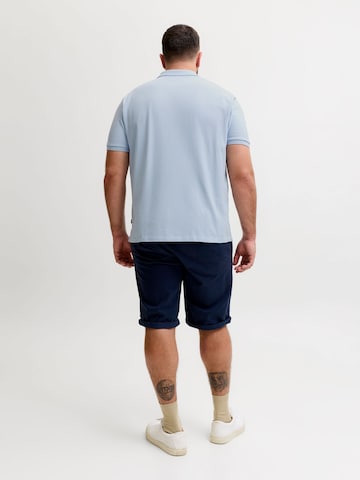 Jack & Jones Plus Poloshirt in Blau