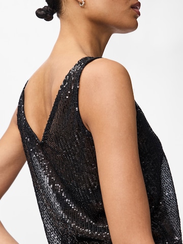 PIECES Top 'PCJACK' in Black