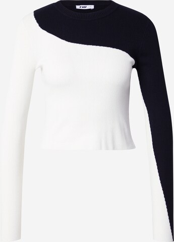 Tally Weijl Sweater in White: front