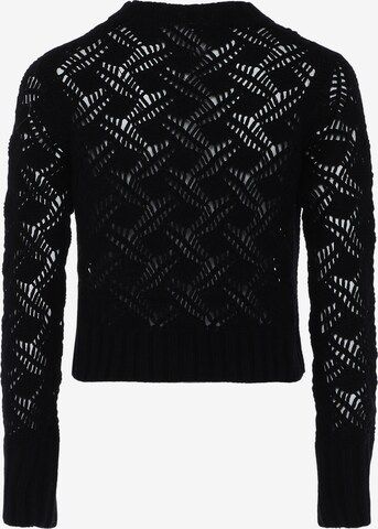 swirly Sweater 'Swirly' in Black
