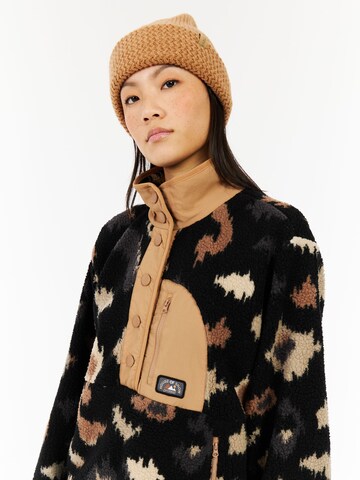 PROTEST Fleece Jacket 'PRTXena' in Black: front