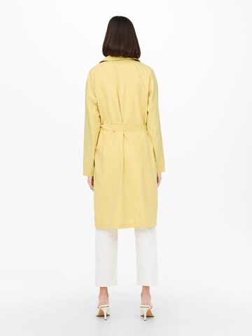 Manteau mi-saison JDY en jaune