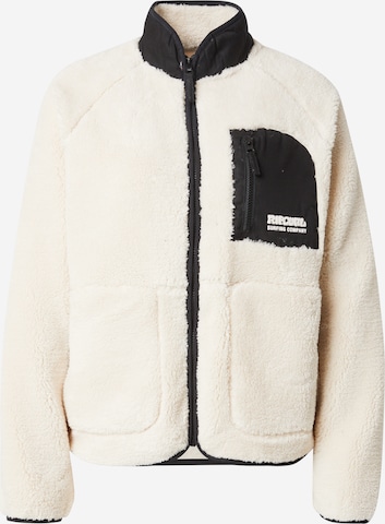 Veste en polaire 'SHORE BREAK' RIP CURL en blanc : devant