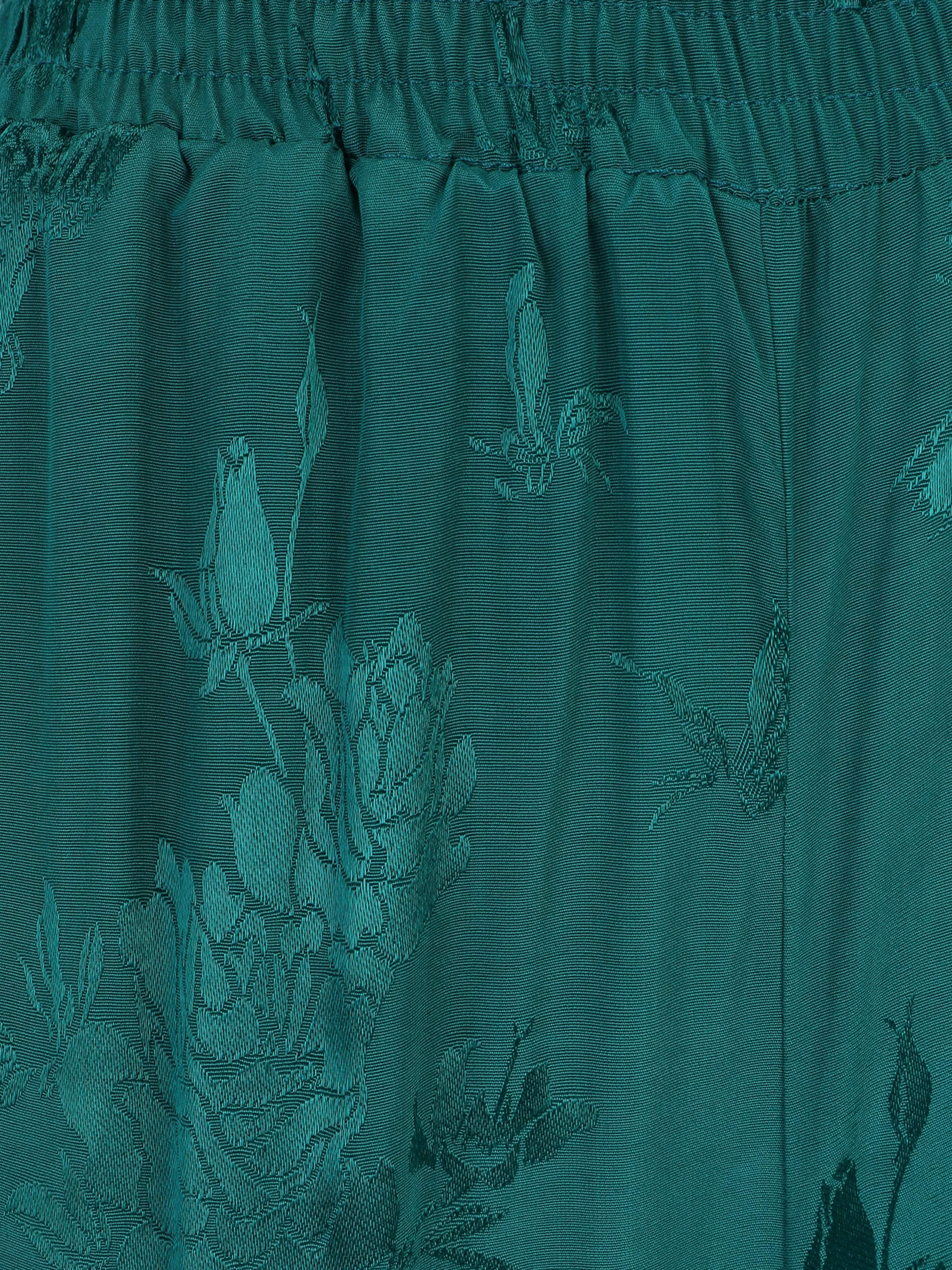 Nasty Gal Pidžaamapüksid, värv roheline