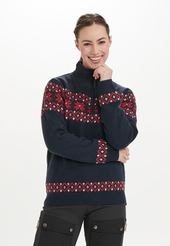 Whistler Sports sweater 'Payton' in Blue: front