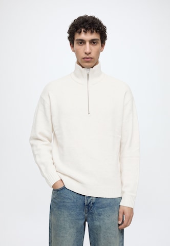 Pull-over 'JJESOHO OLLIE' JACK & JONES en beige : devant