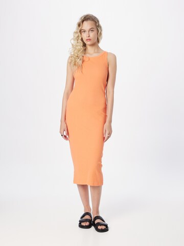 Robe 'Rasmia' MSCH COPENHAGEN en orange : devant