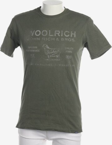Woolrich T-Shirt M in Grün: predná strana