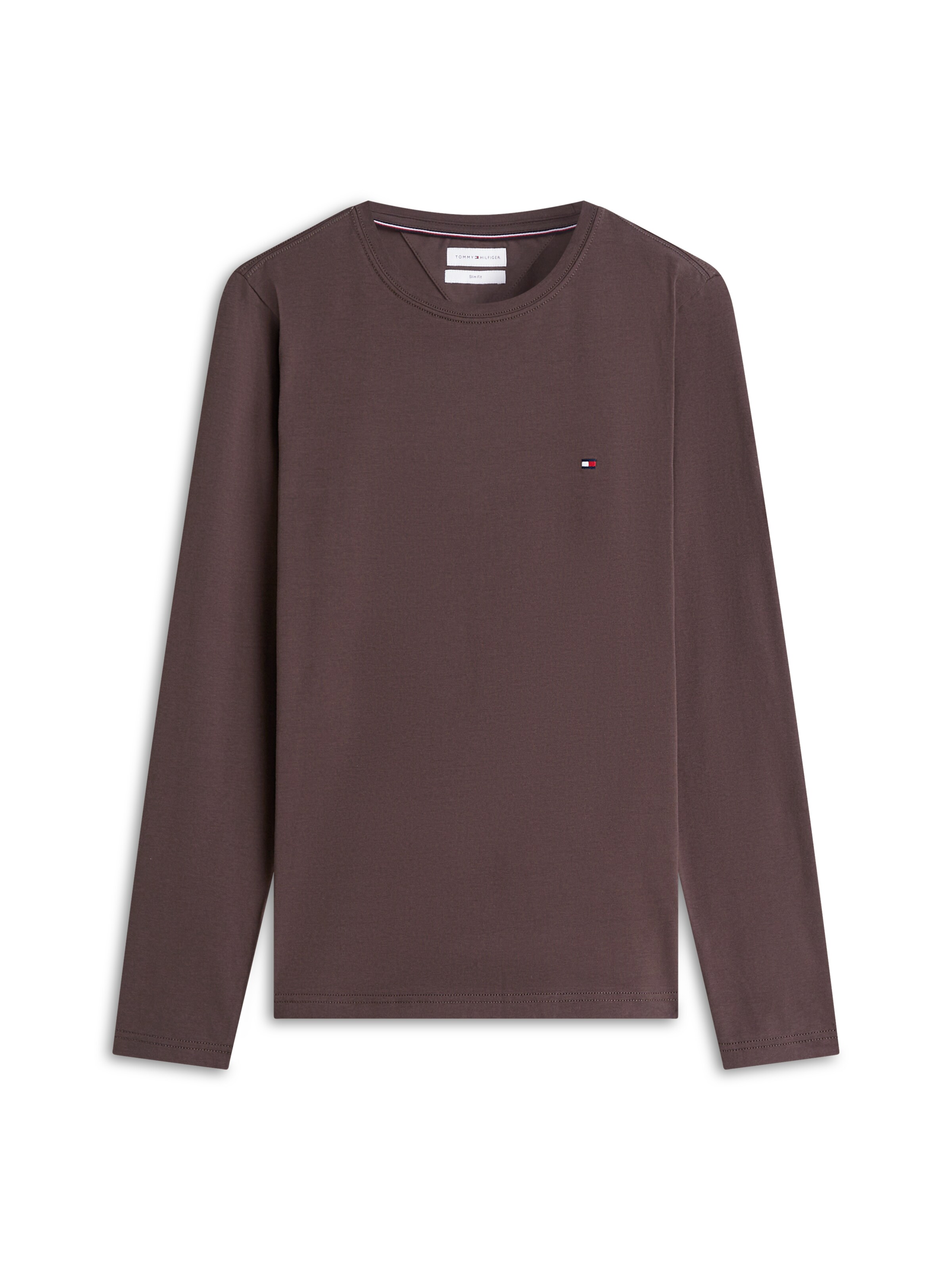 TOMMY HILFIGER Póló - barna: elől