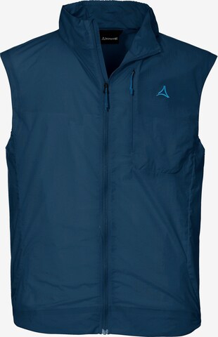 Schöffel Sports Vest 'Bergerturm' in Blue: front