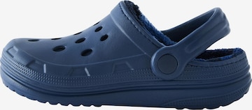 Next Slipper in Blue: front