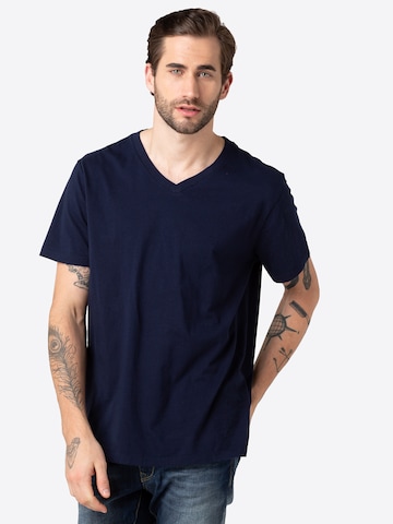 GAP Regular fit T-shirt i blå: framsida