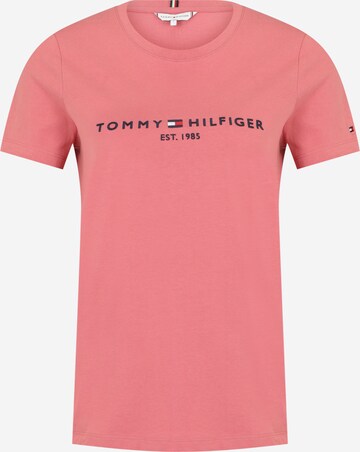 TOMMY HILFIGER Футболка в Ярко-розовый: спереди