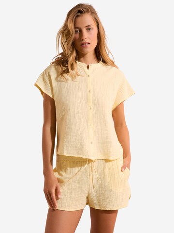 ETAM Slaapshirt 'Soleia' in Geel: voorkant