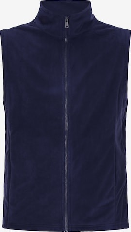 Gilet di Mo ATHLSR in blu: frontale