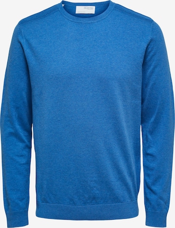 SELECTED HOMME Pullover 'Berg' in Blau: front