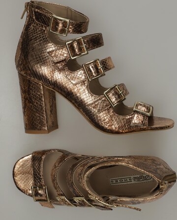 Buffalo London Sandals & High-Heeled Sandals in 38 in Gold: front