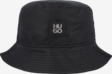 HUGO Hat 'Larry' in Black: front
