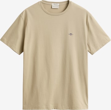 Maglietta di GANT in beige: frontale