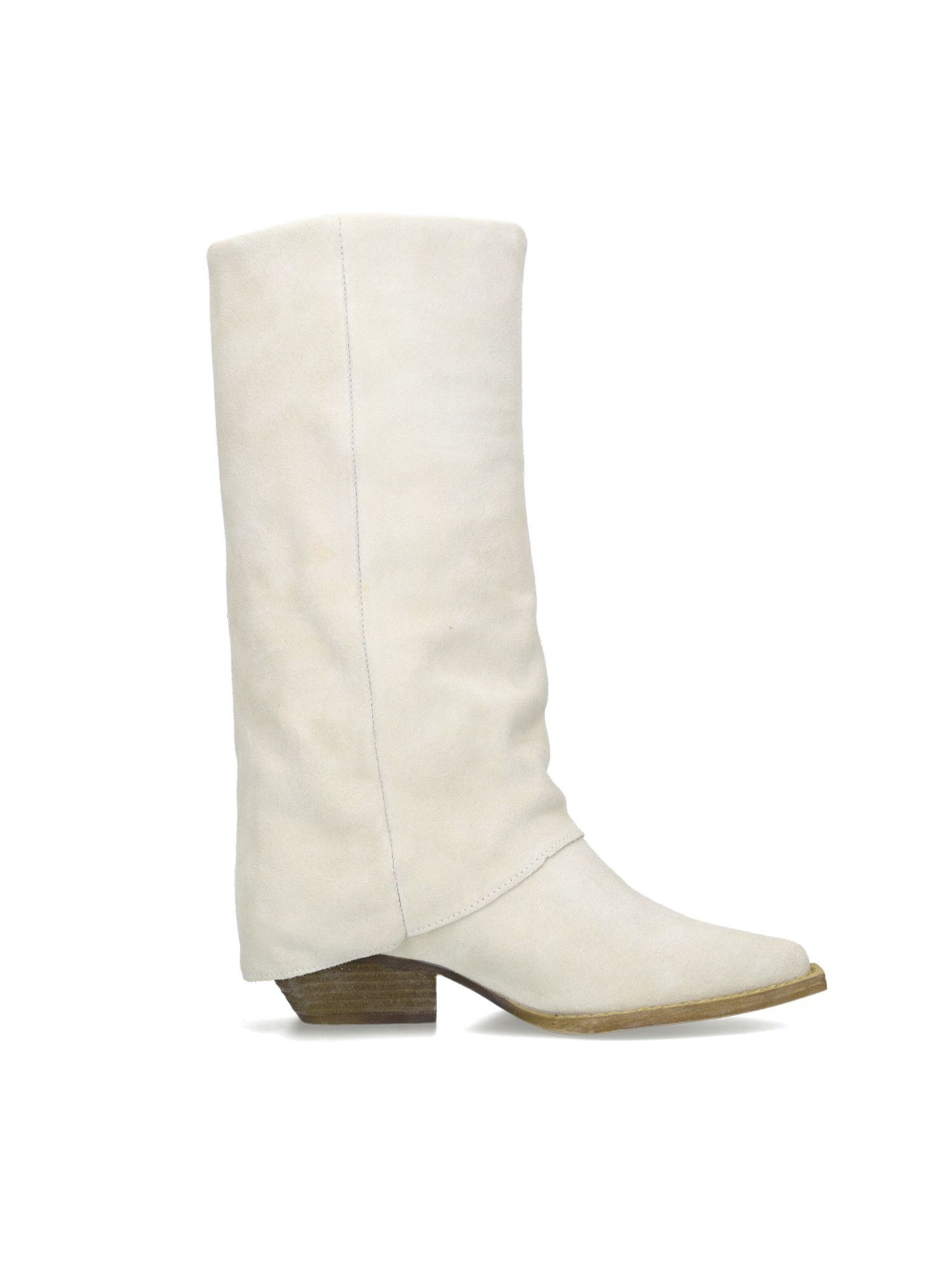 Bottes MANFIELD en blanc