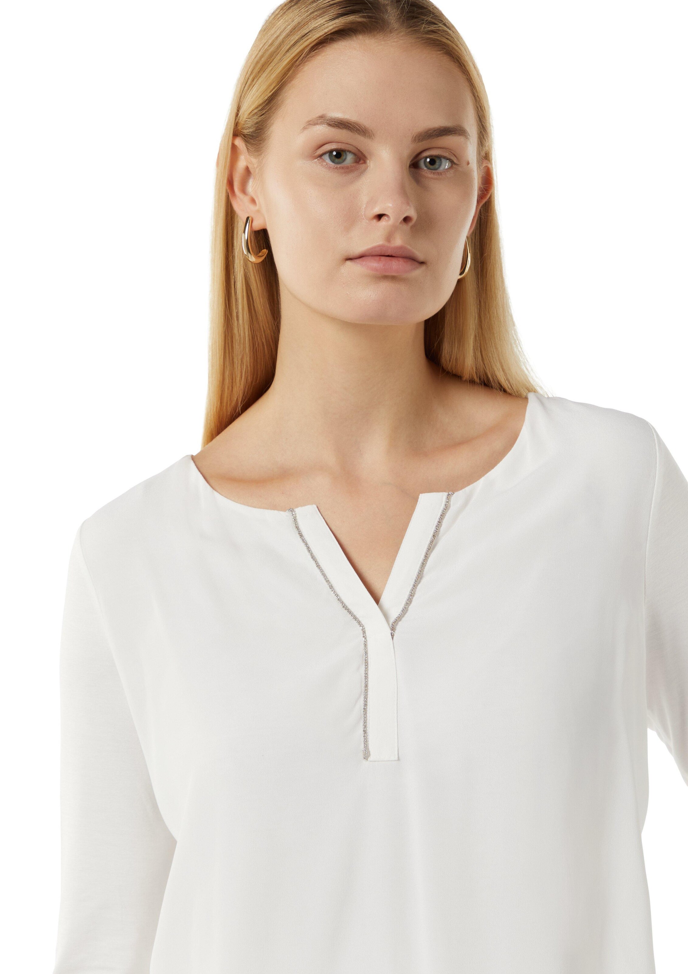 T-shirt COMMA en blanc