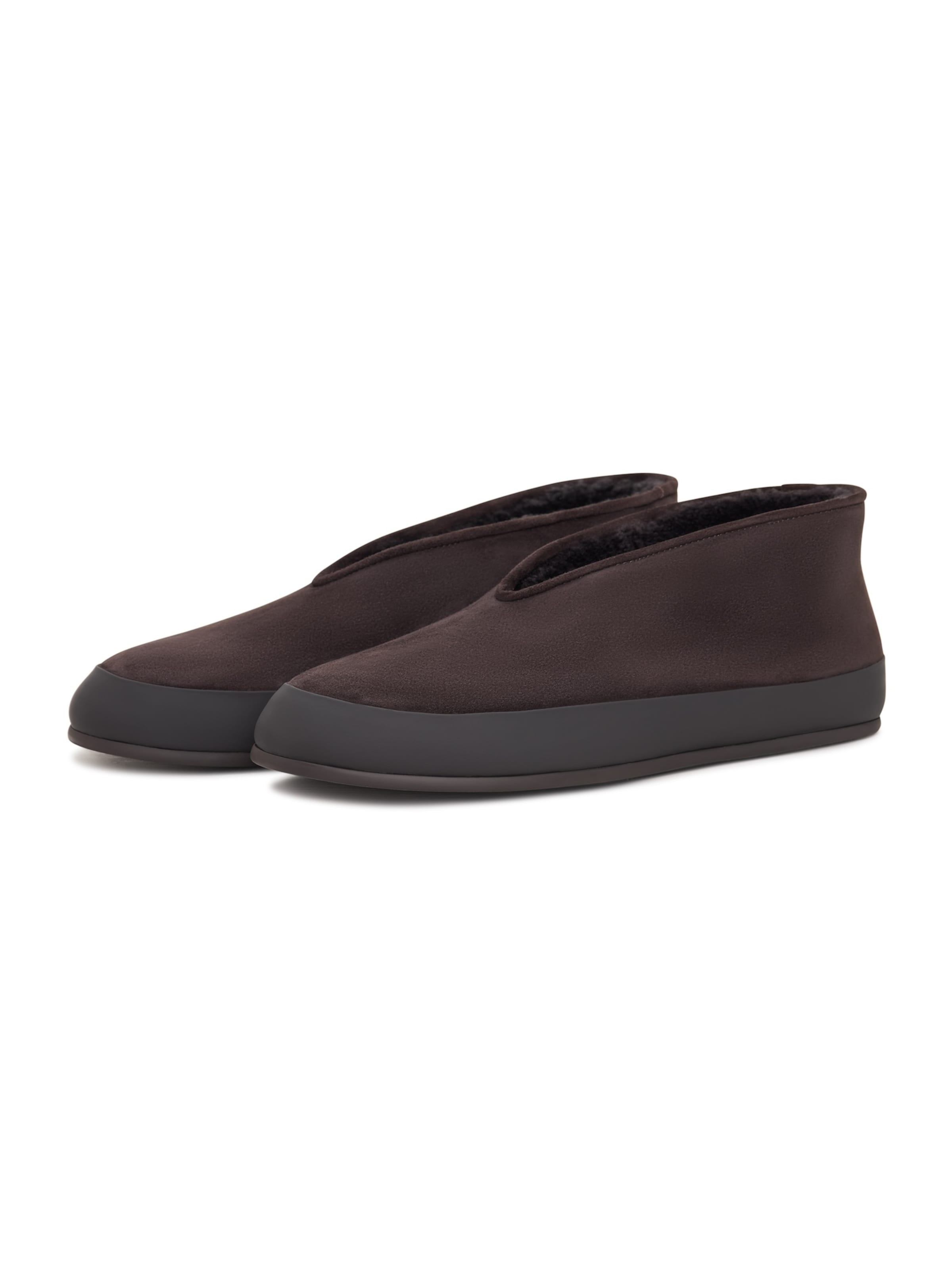 CESARE GASPARI Slipper in Braun