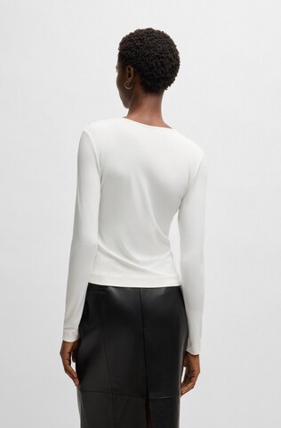 BOSS Shirt 'Eulori' in Weiß