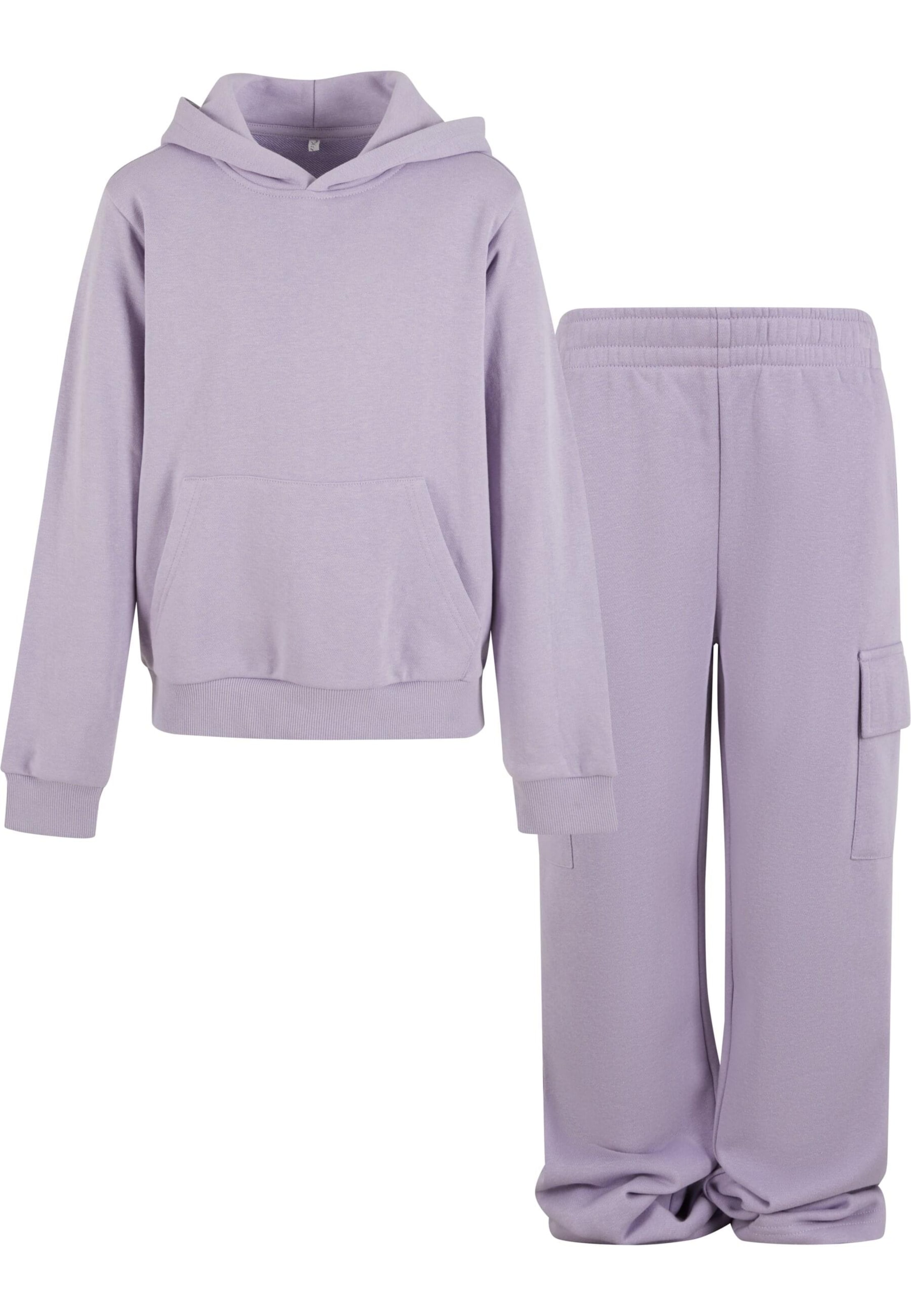 Tuta da jogging di Urban Classics in lilla: frontale