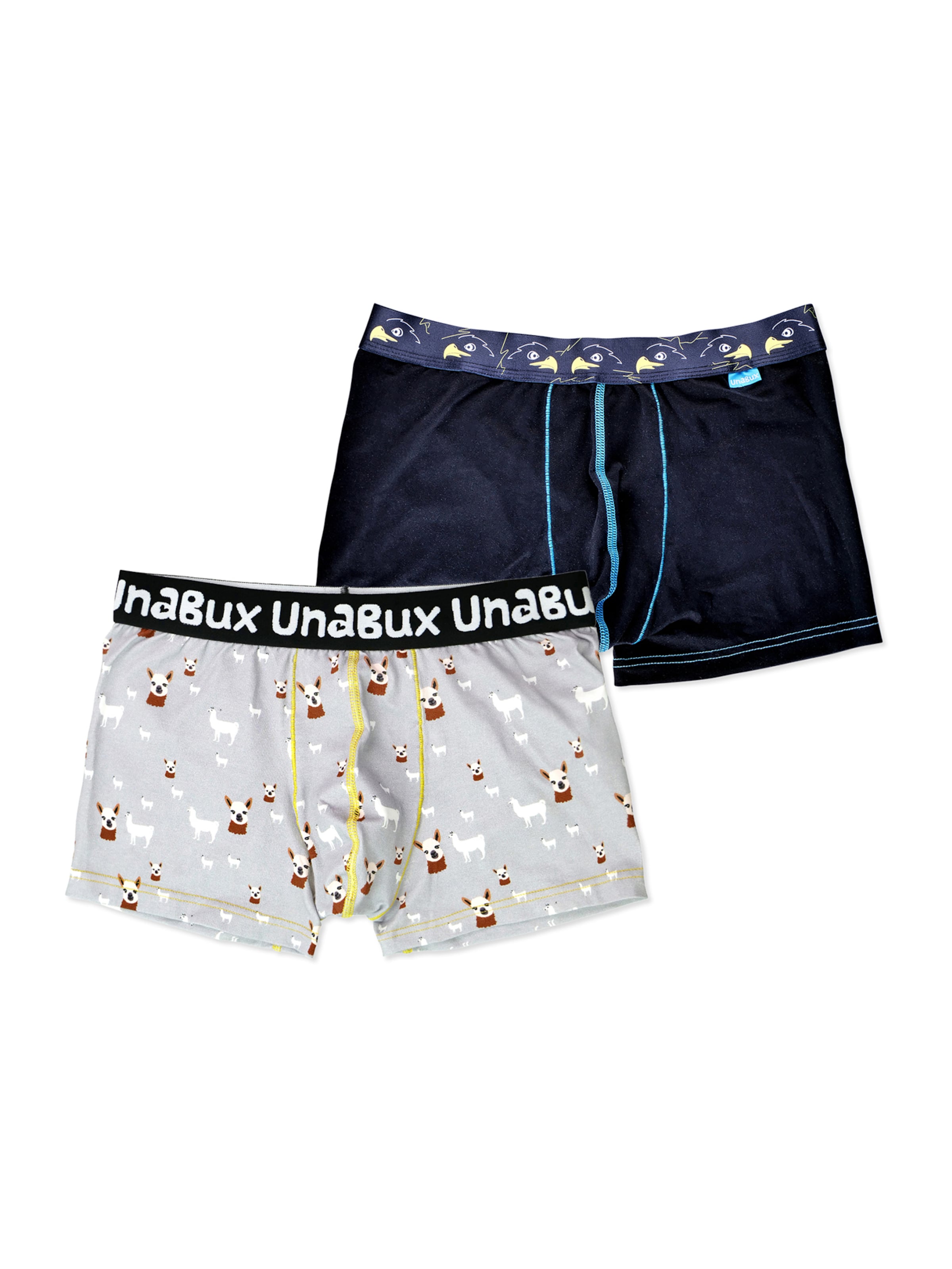 UNABUX Boxer shorts in Blue: front