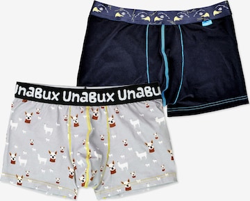 UNABUX Boxer shorts in Blue: front