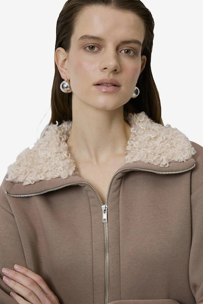 Touche Prive Sweatshirt in taupe, Produktansicht