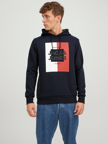 JACK & JONES Sweatshirt 'Oscar' in Blauw: voorkant