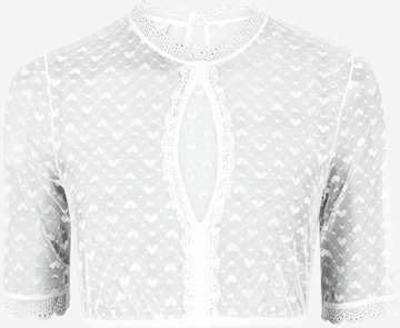 Krüger Madl Traditional blouse 'Kiana' in Beige: front