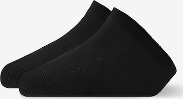 SNOCKS Füßlinge in Schwarz: Vorderseite