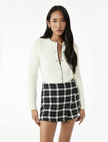 Koton Strickjacke in Weiß: Vorderseite