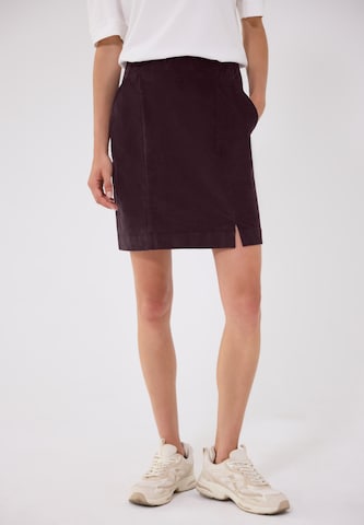 Street One Studio Skirt in Purple: front