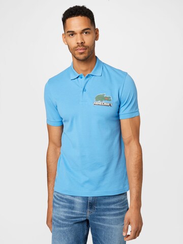 T-Shirt LACOSTE en bleu : devant