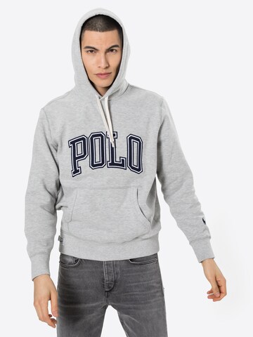 pilka Polo Ralph Lauren Megztinis be užsegimo: priekis
