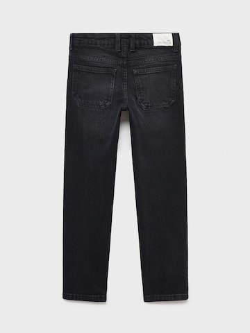 MANGO KIDS regular Jeans i sort