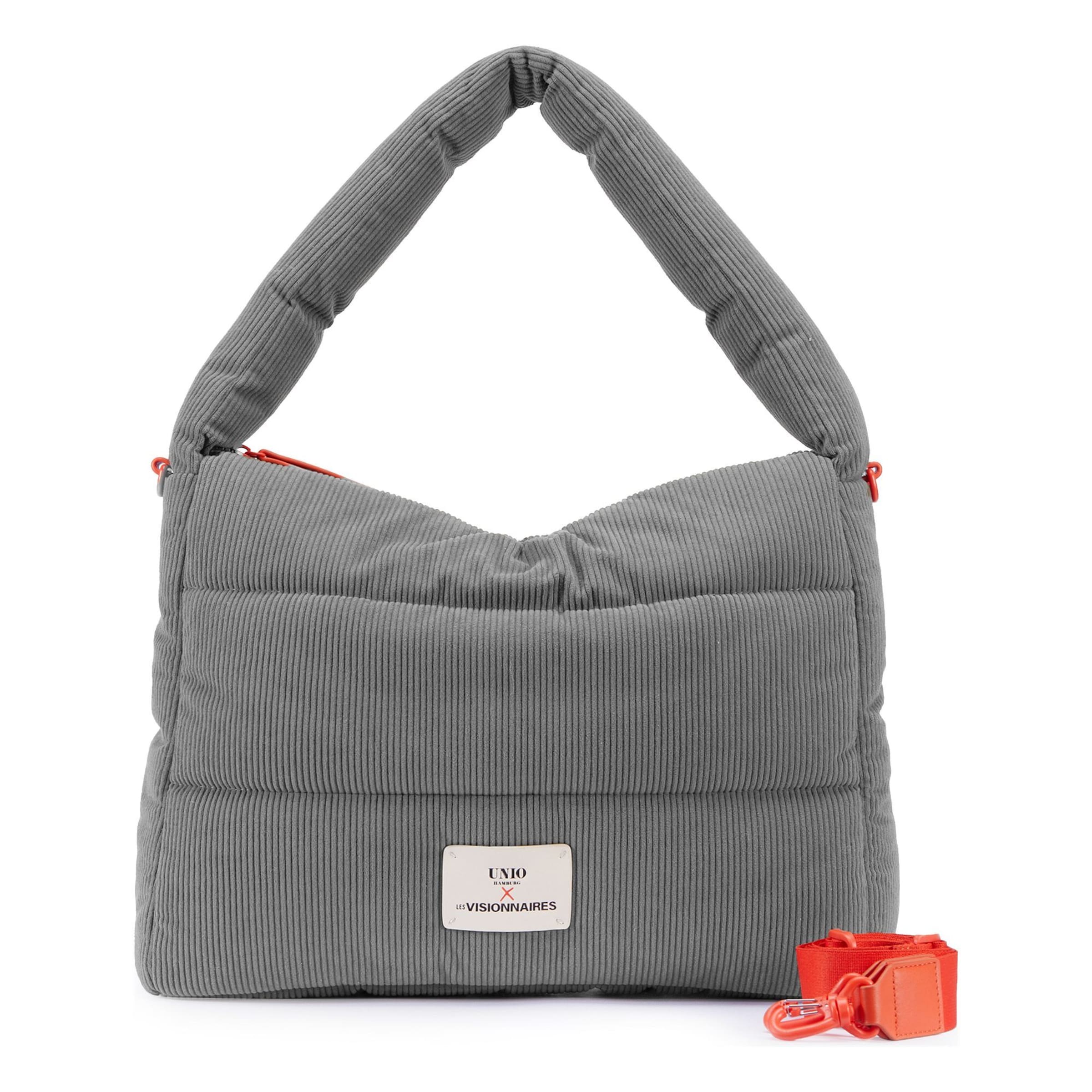 Les Visionnaires Shopper 'Unio' in Grey: front