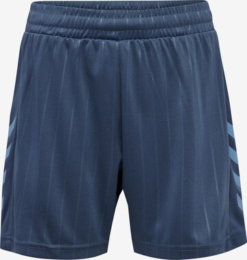 Hummel Sportbroek in Blauw: voorkant
