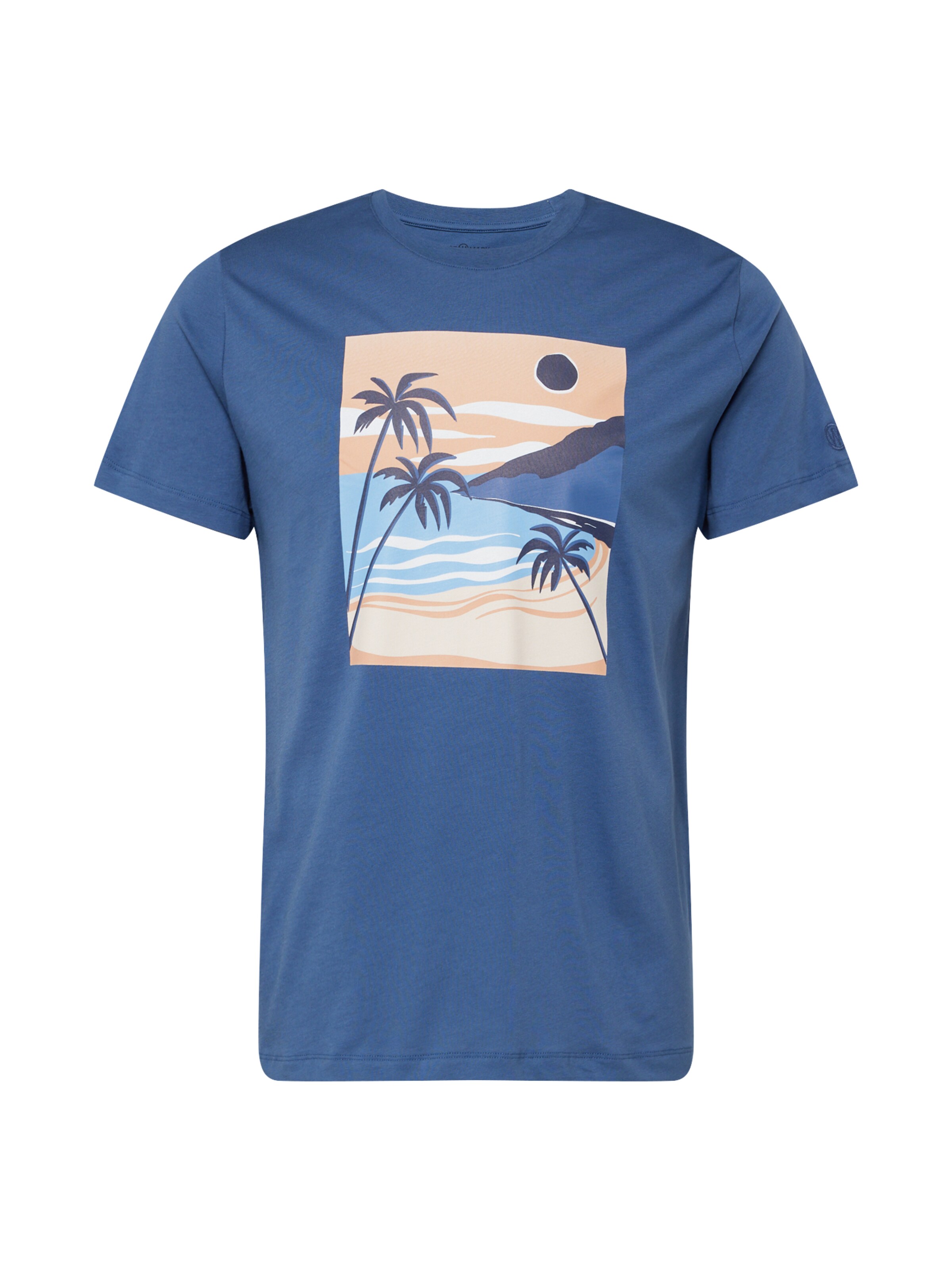 WESTMARK LONDON Shirt 'View Palm' in Blue: front